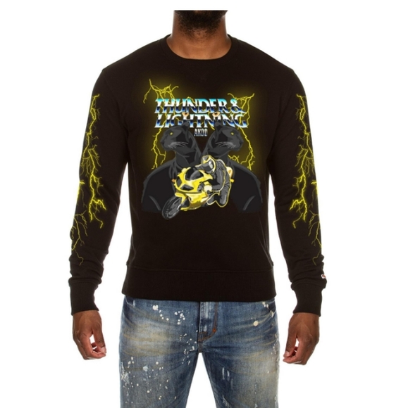 Akoo Other - Akoo black panther thunder lightening Long sleeve tee size large